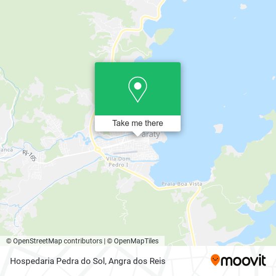 Hospedaria Pedra do Sol map