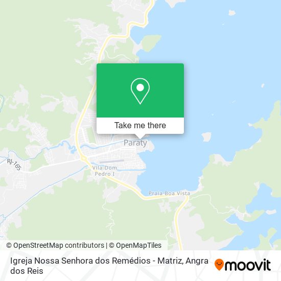 Mapa Igreja Nossa Senhora dos Remédios - Matriz