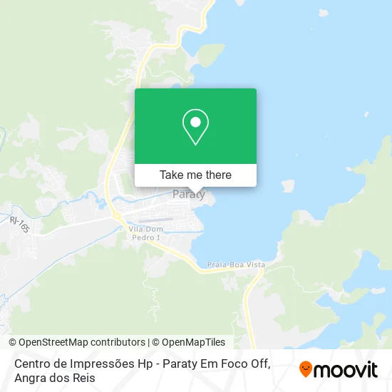 Centro de Impressões Hp - Paraty Em Foco Off map