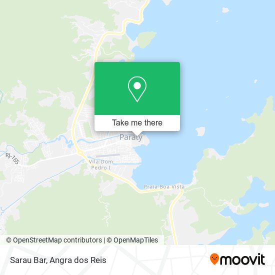 Sarau Bar map