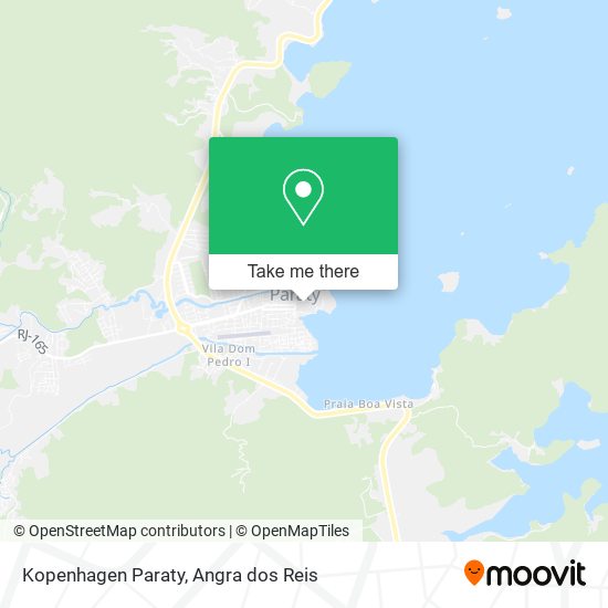 Kopenhagen Paraty map