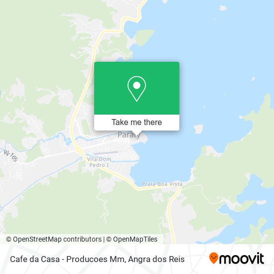 Mapa Cafe da Casa - Producoes Mm