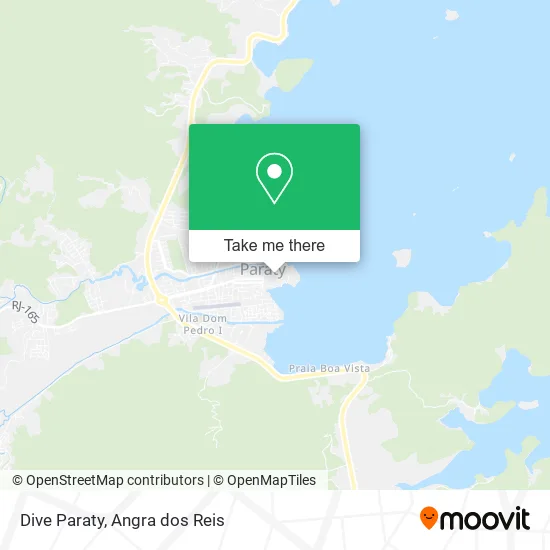Dive Paraty map