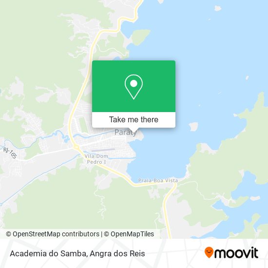 Academia do Samba map