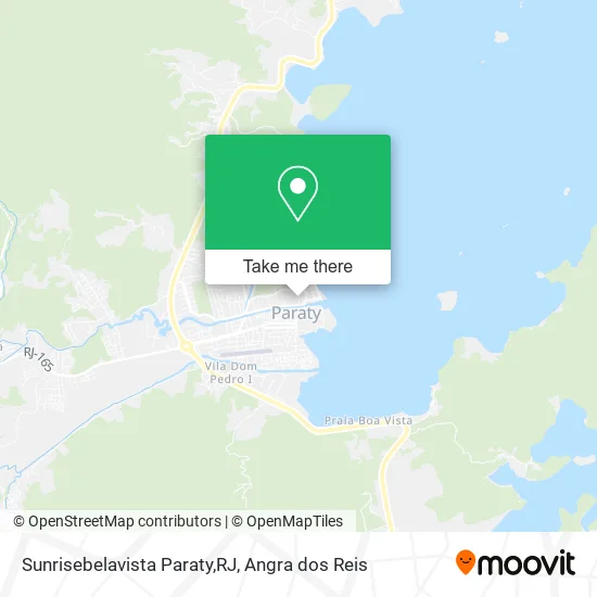 Sunrisebelavista Paraty,RJ map