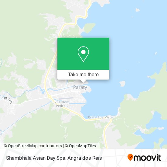 Mapa Shambhala Asian Day Spa