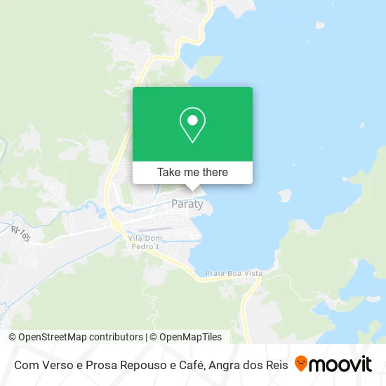 Com Verso e Prosa Repouso e Café map