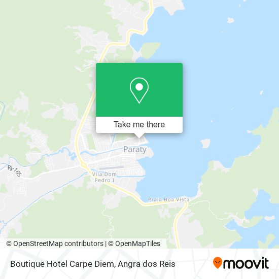 Boutique Hotel Carpe Diem map