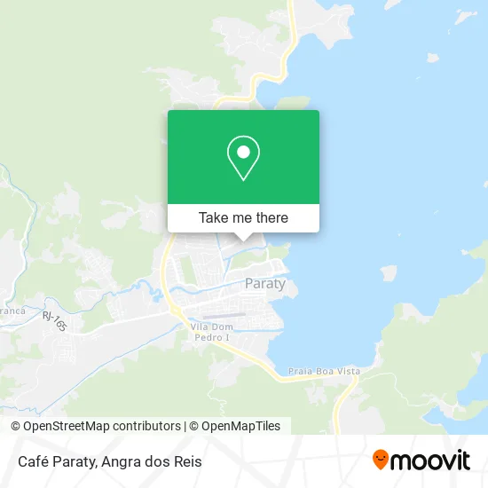 Café Paraty map