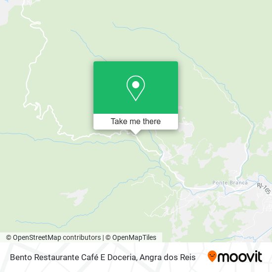 Mapa Bento Restaurante Café E Doceria