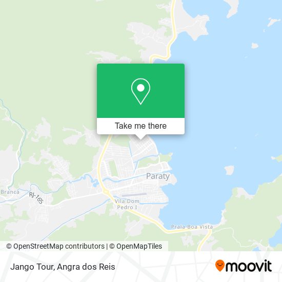 Jango Tour map