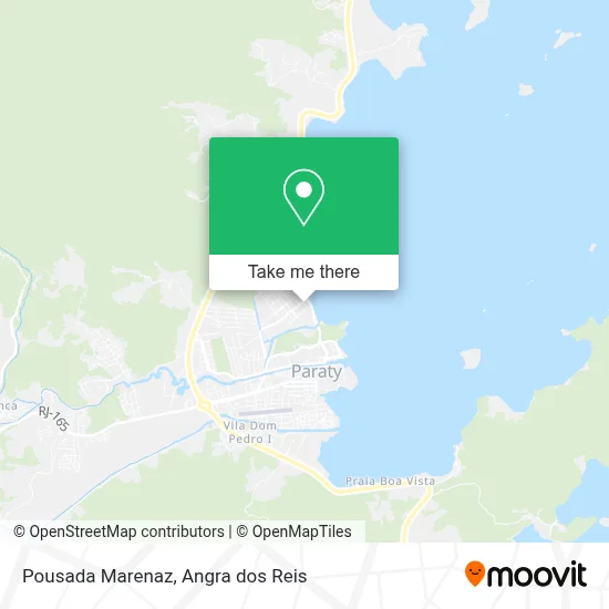 Pousada Marenaz map