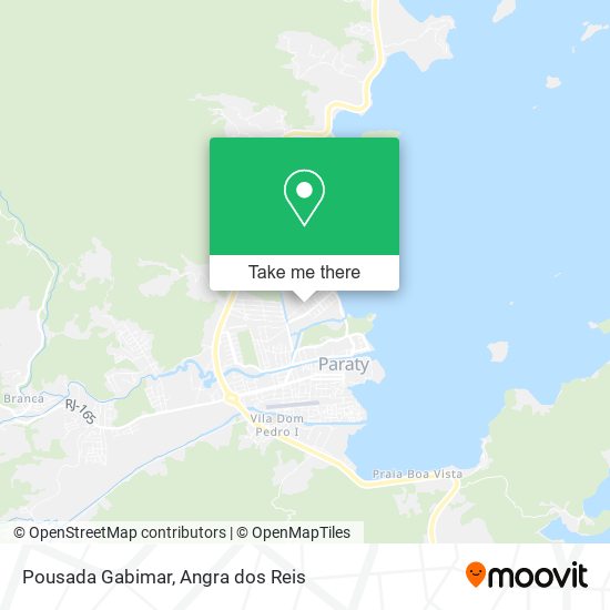 Pousada Gabimar map