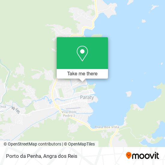 Mapa Porto da Penha