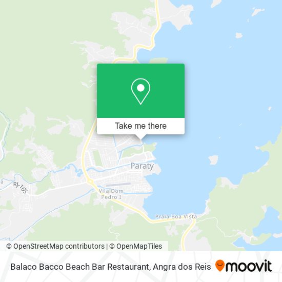 Balaco Bacco Beach Bar Restaurant map