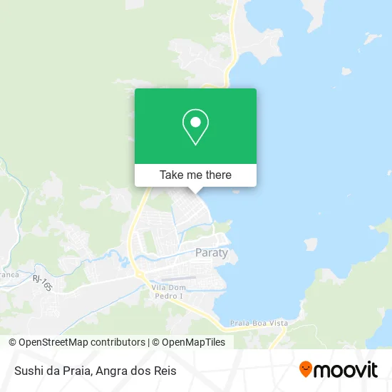 Sushi da Praia map