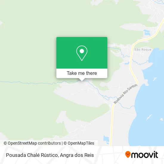 Pousada Chalé Rústico map