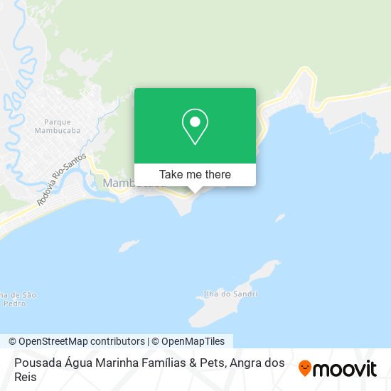 Pousada Água Marinha Famílias & Pets map