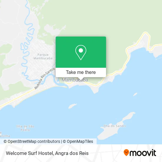 Welcome Surf Hostel map