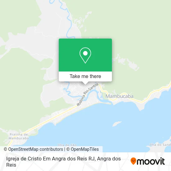 Igreja de Cristo Em Angra dos Reis RJ map