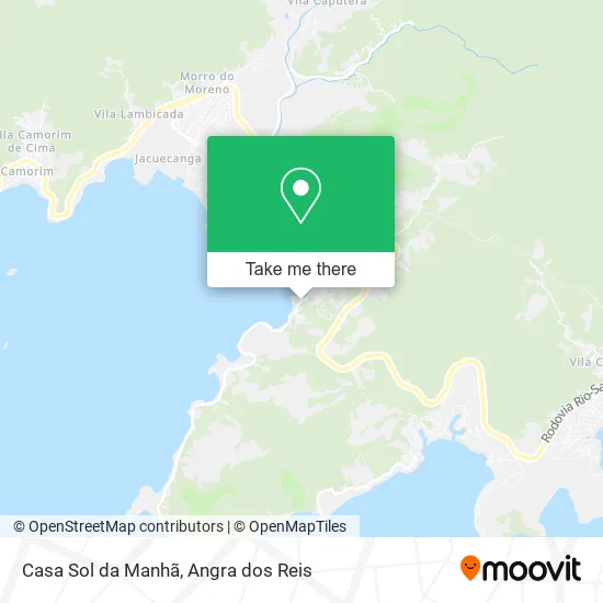 Casa Sol da Manhã map