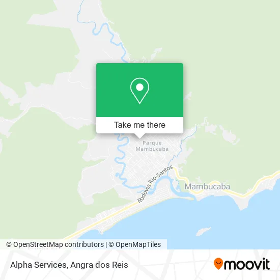 Alpha Services map