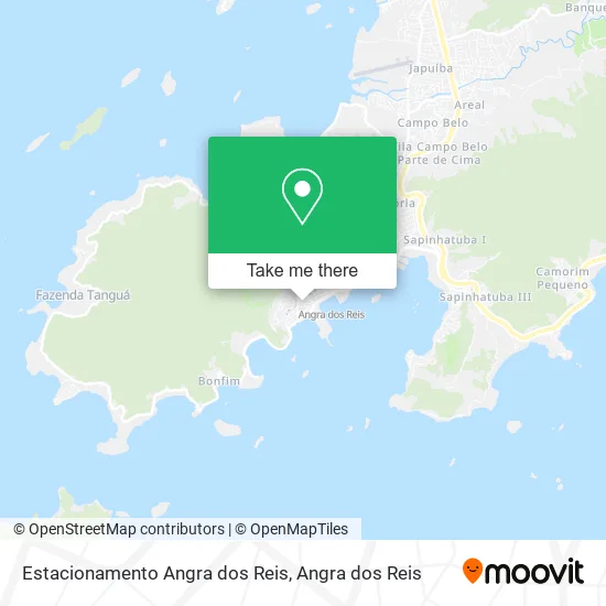 Estacionamento Angra dos Reis map