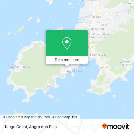 Mapa Kings Coast