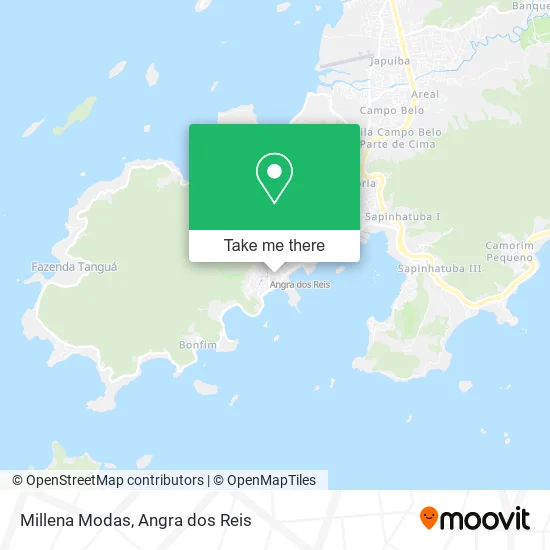 Millena Modas map