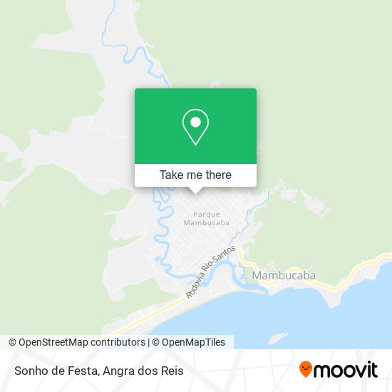 Sonho de Festa map