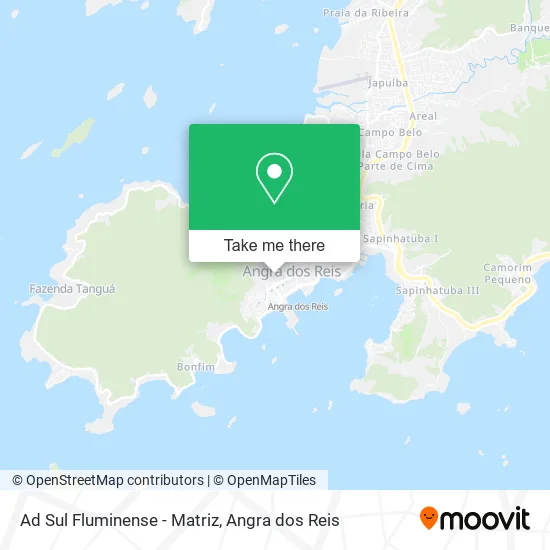 Ad Sul Fluminense - Matriz map