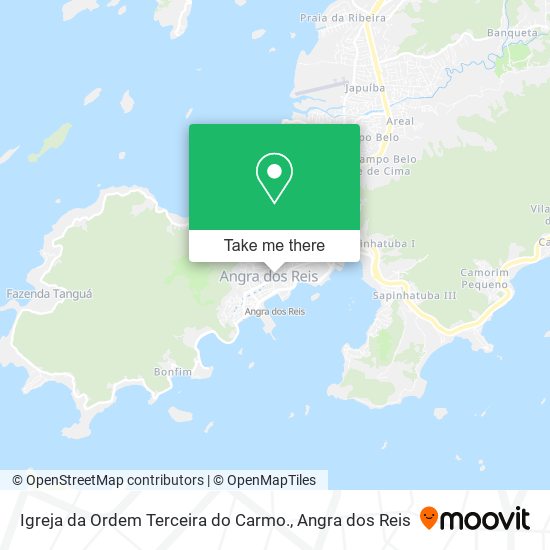 Igreja da Ordem Terceira do Carmo. map