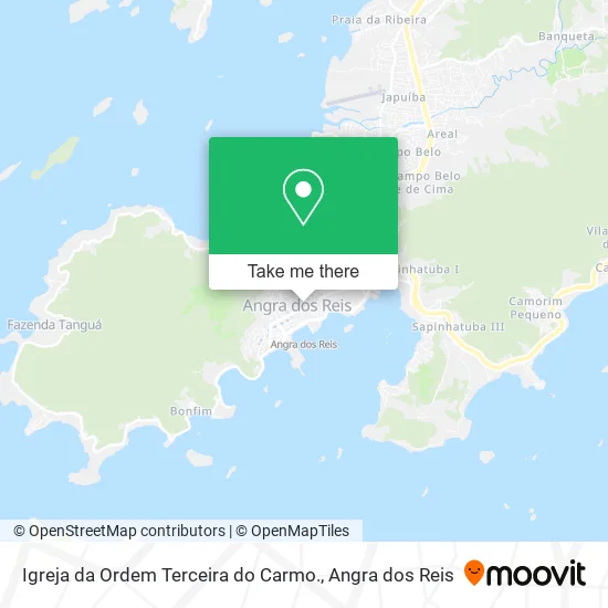 Igreja da Ordem Terceira do Carmo. map