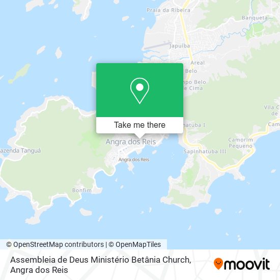 Mapa Assembleia de Deus Ministério Betânia Church
