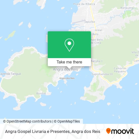 Angra Gospel Livraria e Presentes map