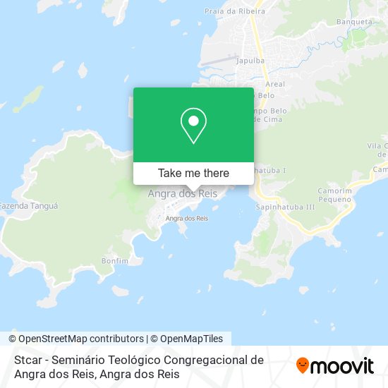 Stcar - Seminário Teológico Congregacional de Angra dos Reis map