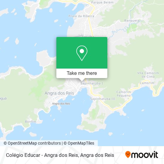 Colégio Educar - Angra dos Reis map