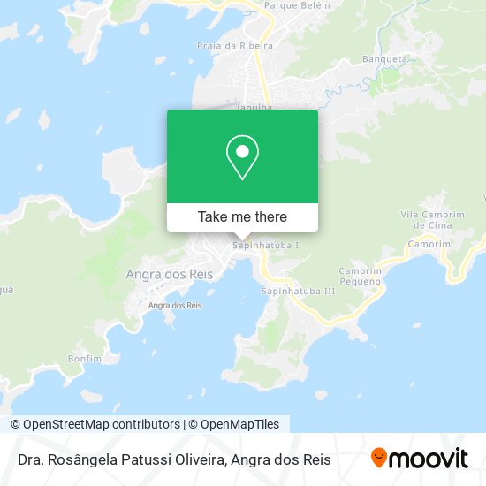 Dra. Rosângela Patussi Oliveira map