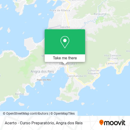 Mapa Acerto - Curso Preparatório