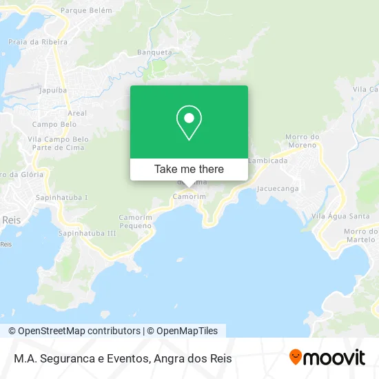 M.A. Seguranca e Eventos map