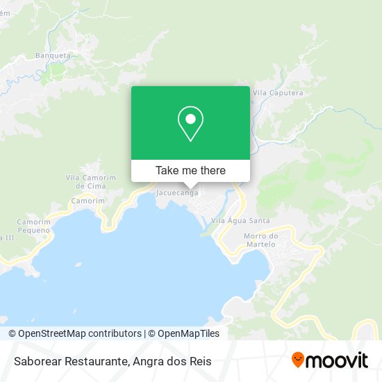Mapa Saborear Restaurante
