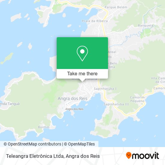 Mapa Teleangra Eletrônica Ltda