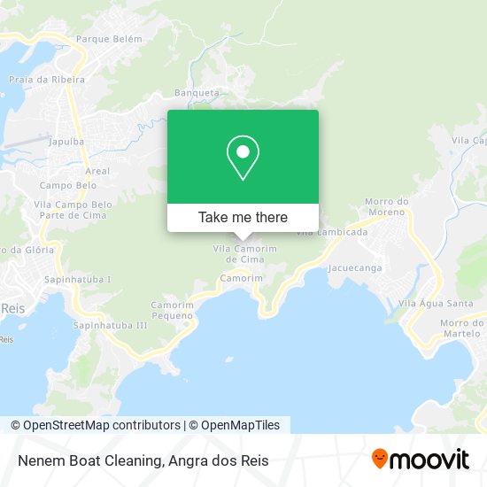 Mapa Nenem Boat Cleaning