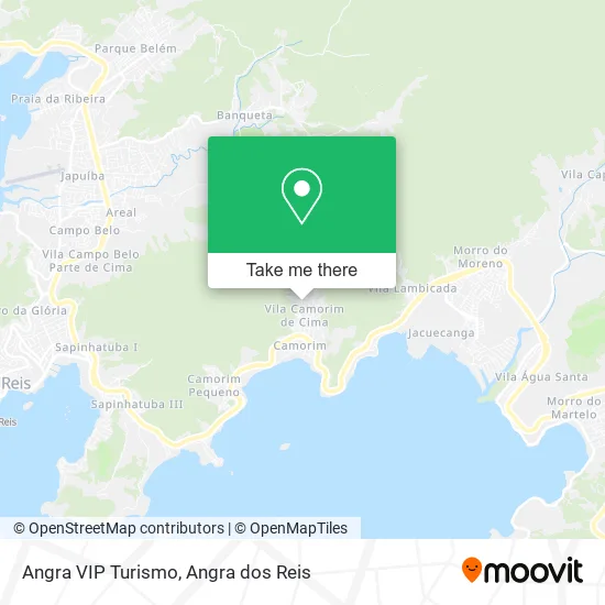 Angra VIP Turismo map