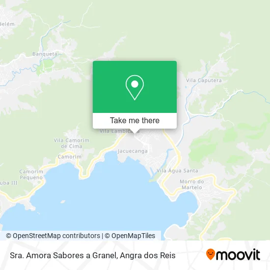 Sra. Amora Sabores a Granel map