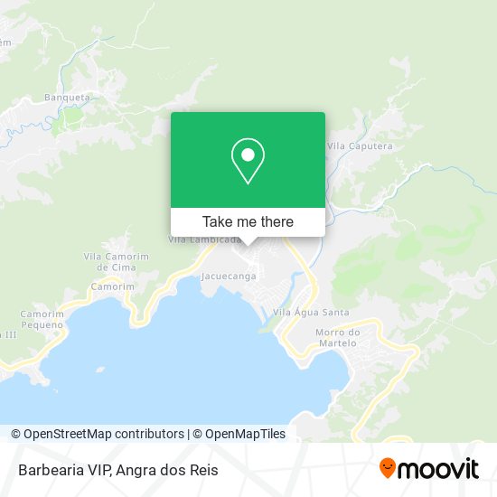 Barbearia VIP map