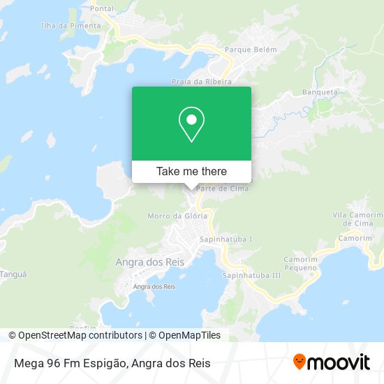 Mapa Mega 96 Fm Espigão