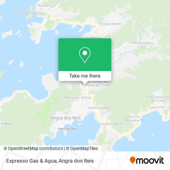 Mapa Expresso Gas & Agua