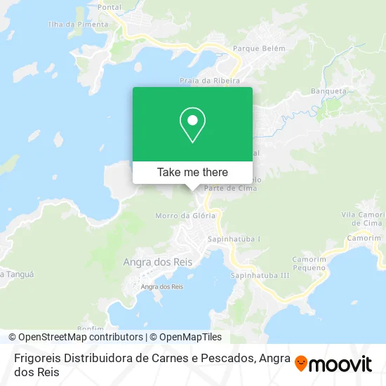Frigoreis Distribuidora de Carnes e Pescados map