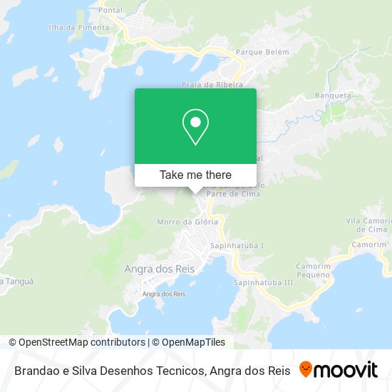 Brandao e Silva Desenhos Tecnicos map